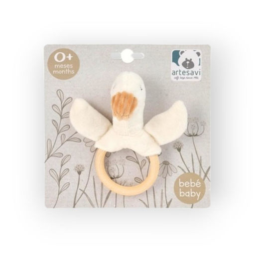 Picture of DUCK TEETHER HOLDER 14CM